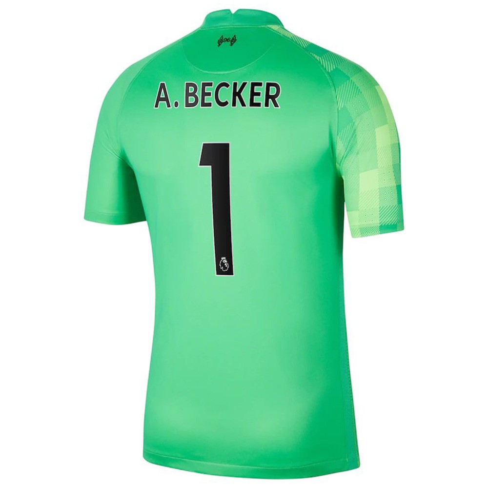 MAILLOT LIVERPOOL GARDIEN DE BUT A.BECKER 2021-2022