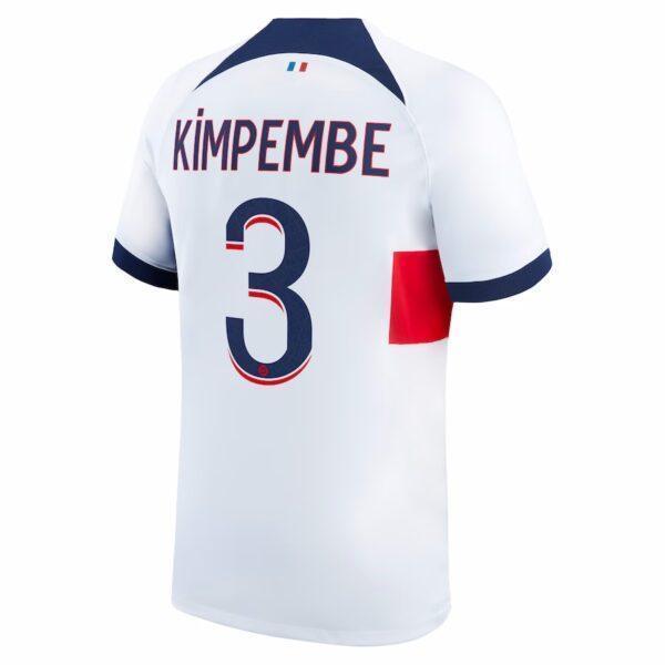 MAILLOT PSG EXTERIEUR KIMPEMBE 2023-2024