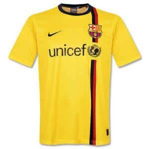 MAILLOT RETRO FC BARCELONE EXTERIEUR 2008-2009