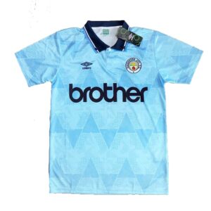 MAILLOT RETRO MANCHESTER CITY DOMICILE 1989-1991