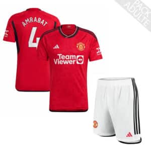 PACK MANCHESTER UNITED DOMICILE AMRABAT ENSEMBLE 2023-2024