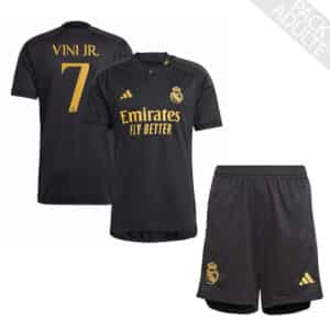 PACK REAL MADRID THIRD VINICIUS 2023-2024