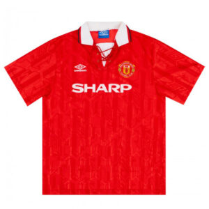 MAILLOT RETRO MANCHESTER UNITED DOMICILE SAISON 1992-1994