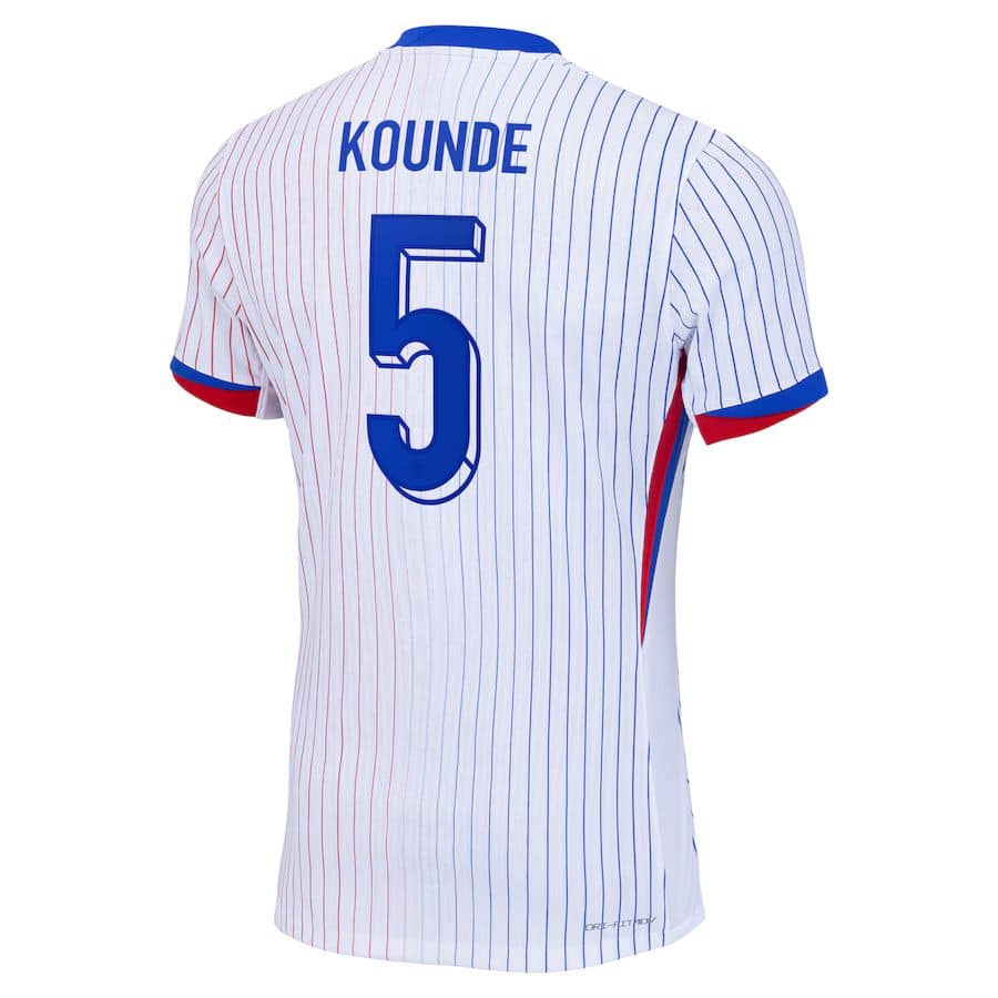 MAILLOT FRANCE EXTERIEUR KOUNDE DRI-FIT ADV VAPOR MATCH SAISON 2024-2025