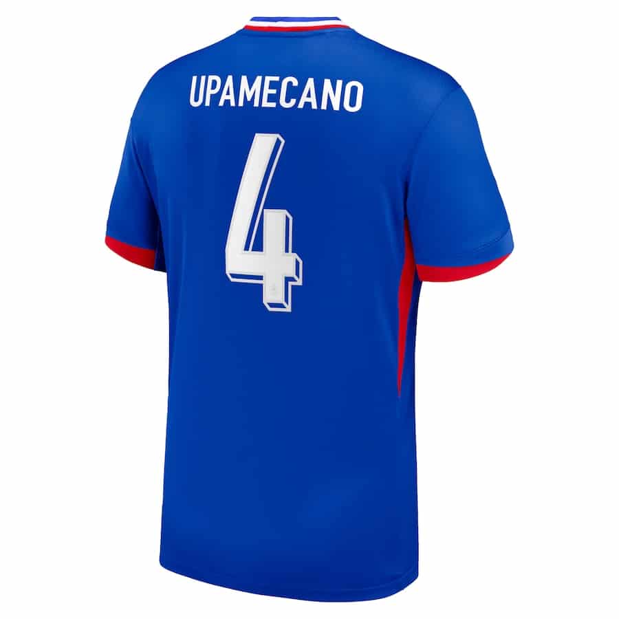 MAILLOT FRANCE DOMICILE UPAMECANO SAISON 2024-2025