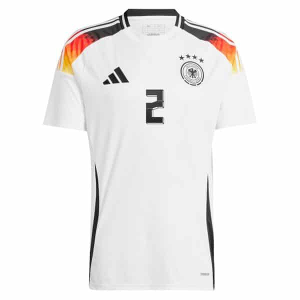 MAILLOT ALLEMAGNE DOMICILE RUDIGER SAISON 2024-2025