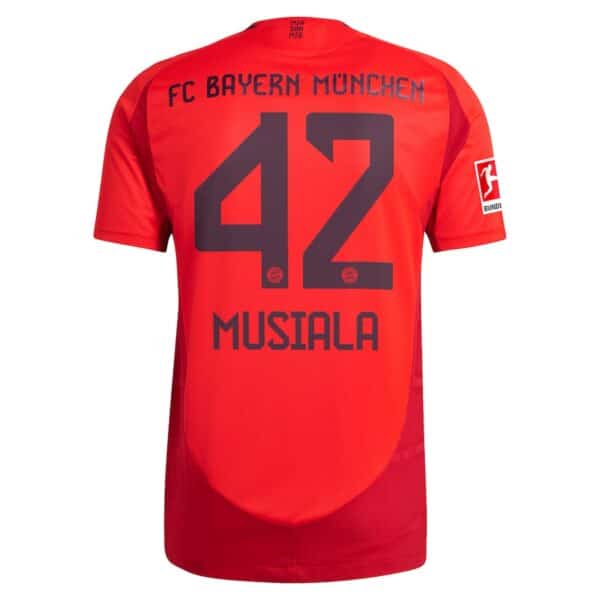 MAILLOT BAYERN MUNICH DOMICILE MUSIALA VERSION AUTHENTIC SAISON 2024-2025