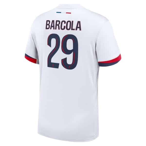 MAILLOT PSG EXTERIEUR BARCOLA SAISON 2024-2025