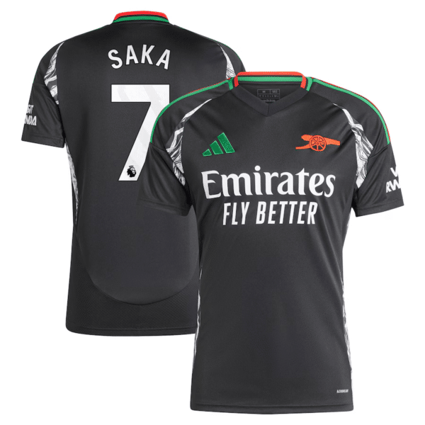 MAILLOT ARSENAL EXTERIEUR SAKA SAISON 2024-2025