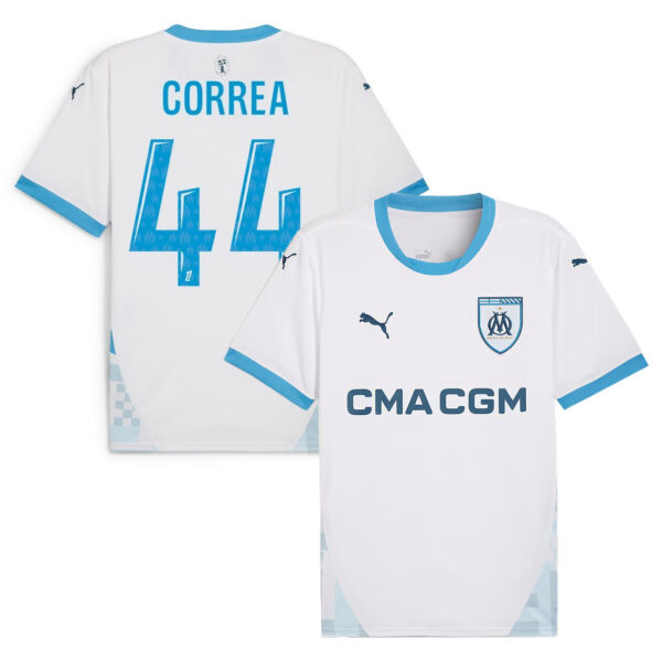 MAILLOT OLYMPIQUE DE MARSEILLE DOMICILE CORREA 2024-2025