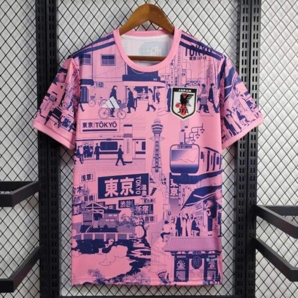 MAILLOT JAPON EDITION SPECIALE TOKYO ROSE SAISON 2024-2025