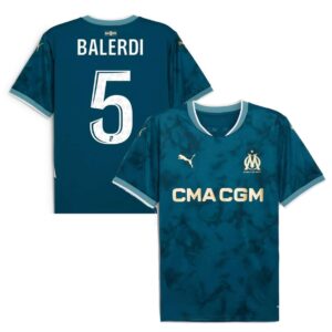 MAILLOT OLYMPIQUE DE MARSEILLE EXTERIEUR BALERDI SAISON 2024-2025