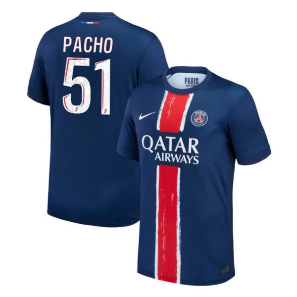 MAILLOT PSG DOMICILE PACHO SAISON 2024-2025