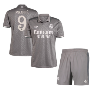 PACK REAL MADRID THIRD MBAPPE SAISON 2024-2025