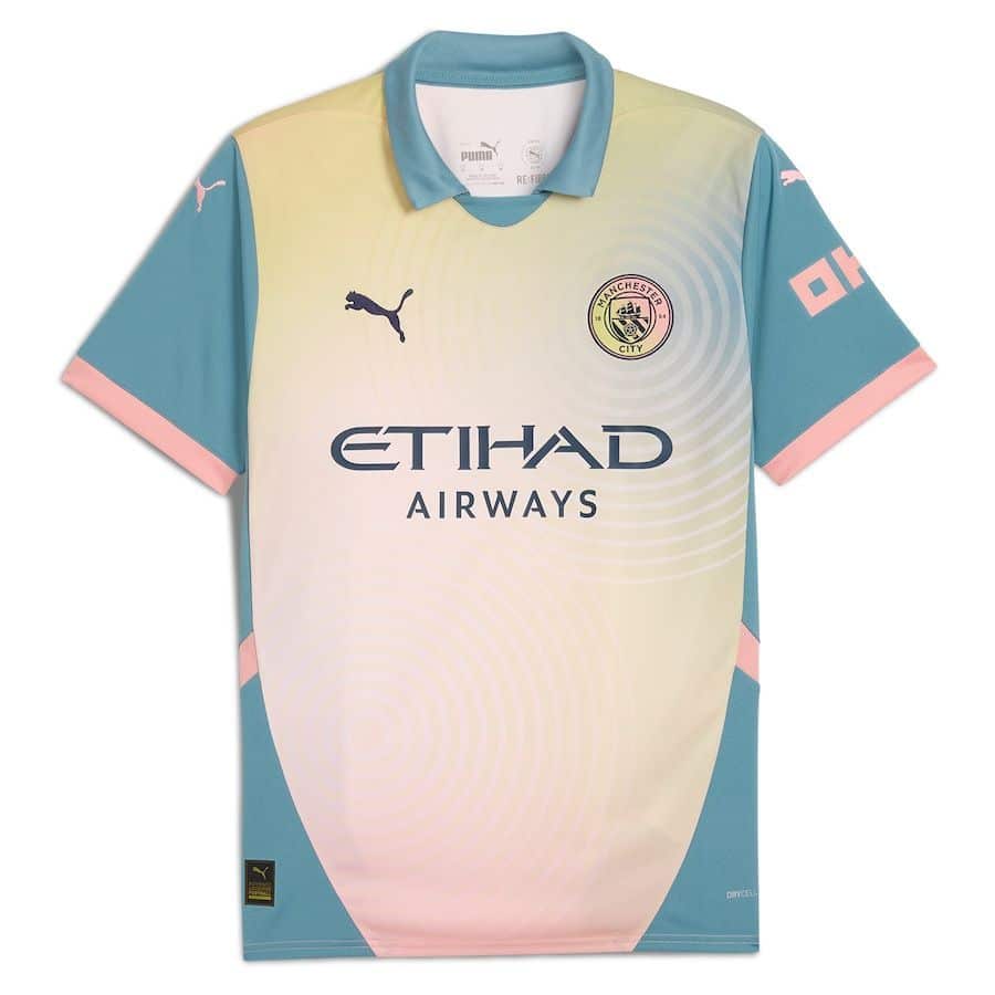 MAILLOT MANCHESTER CITY 4TH HAALAND SAISON 2024-2025