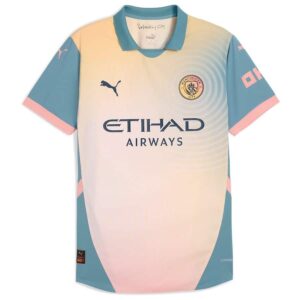 MAILLOT MANCHESTER CITY 4TH VERSION AUTHENTIC SAISON 2024-2025