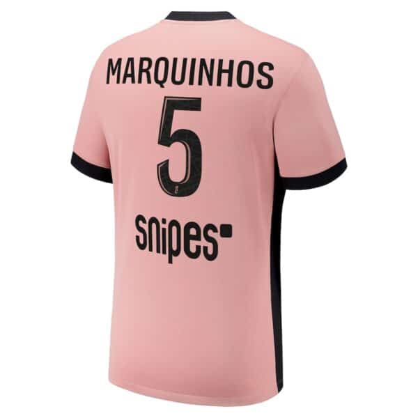 MAILLOT PSG THIRD MARQUINHOS SAISON 2024-2025