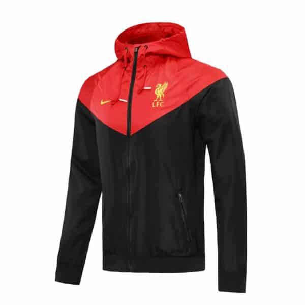 VESTE IMPERMEABLE A CAPUCHE LIVERPOOL SAISON 2020-2021